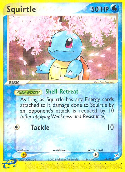 Squirtle (46/95) [EX: Team Magma vs Team Aqua] | Card Merchant Takapuna