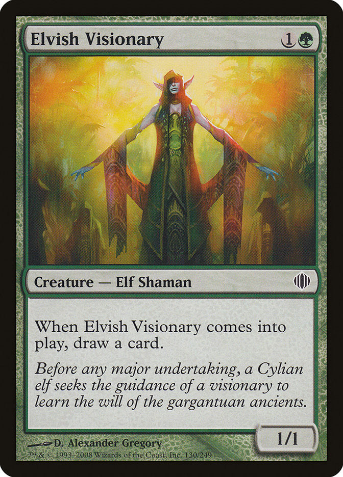 Elvish Visionary [Shards of Alara] | Card Merchant Takapuna