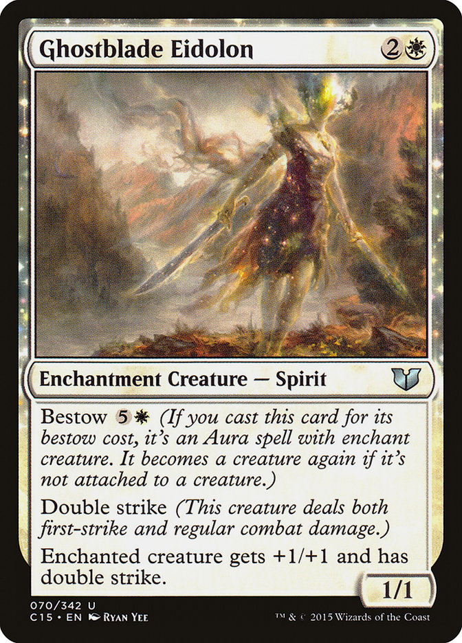 Ghostblade Eidolon [Commander 2015] | Card Merchant Takapuna