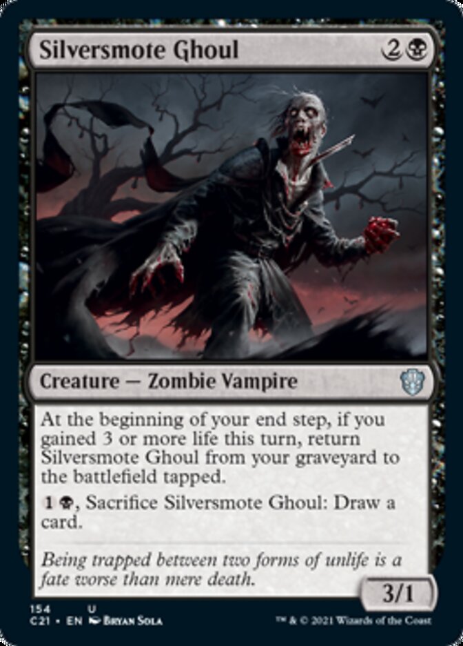 Silversmote Ghoul [Commander 2021] | Card Merchant Takapuna