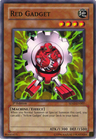 Red Gadget [SD10-EN007] Common | Card Merchant Takapuna