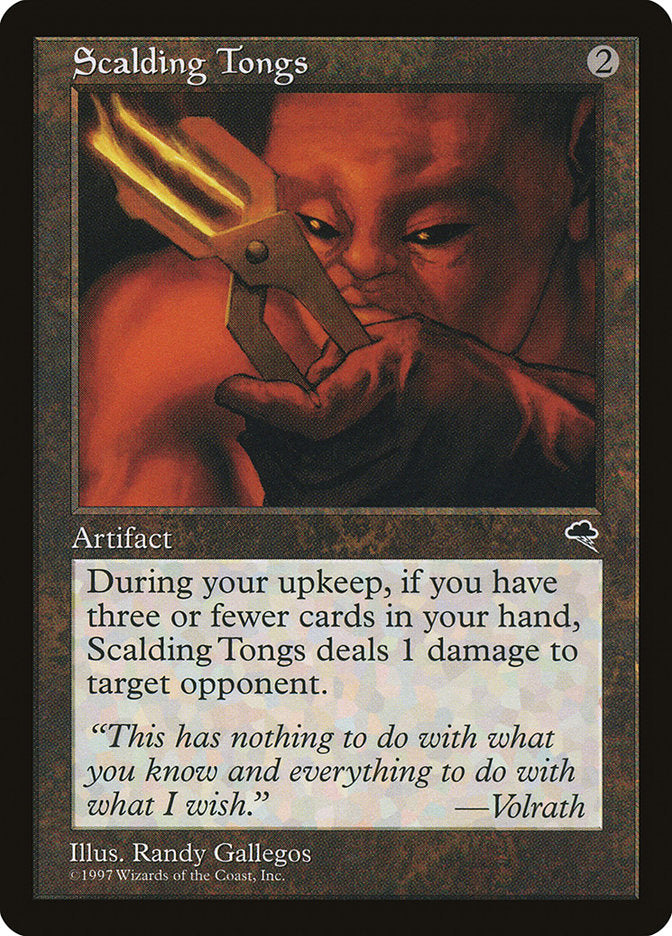 Scalding Tongs [Tempest] | Card Merchant Takapuna