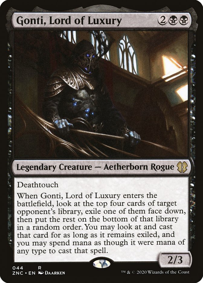 Gonti, Lord of Luxury [Zendikar Rising Commander] | Card Merchant Takapuna