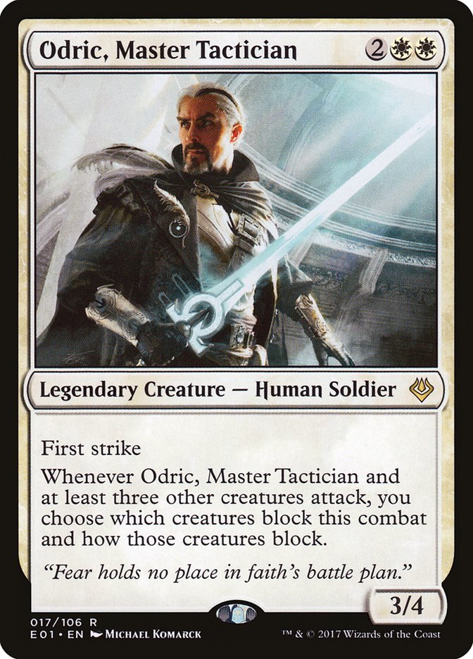 Odric, Master Tactician [Archenemy: Nicol Bolas] | Card Merchant Takapuna