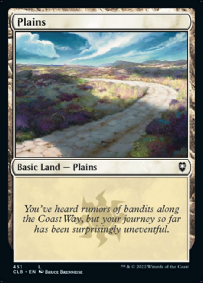 Plains (451) [Commander Legends: Battle for Baldur's Gate] | Card Merchant Takapuna