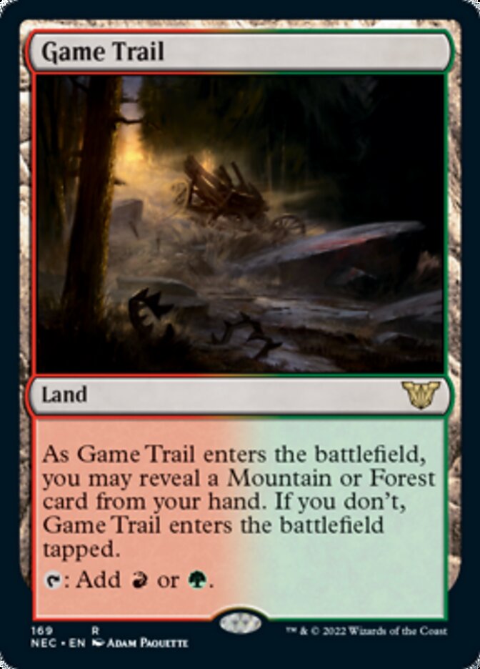 Game Trail [Kamigawa: Neon Dynasty Commander] | Card Merchant Takapuna