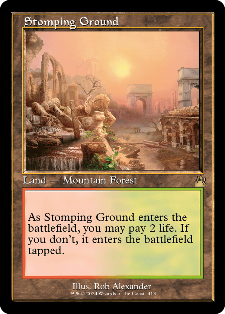 Stomping Ground (Retro) [Ravnica Remastered] | Card Merchant Takapuna