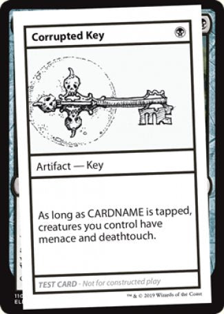 Corrupted Key (2021 Edition) [Mystery Booster Playtest Cards] | Card Merchant Takapuna