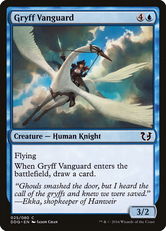 Gryff Vanguard [Duel Decks: Blessed vs. Cursed] | Card Merchant Takapuna