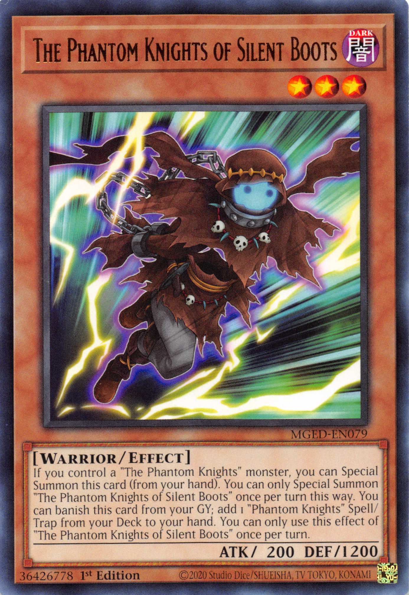 The Phantom Knights of Silent Boots [MGED-EN079] Rare | Card Merchant Takapuna