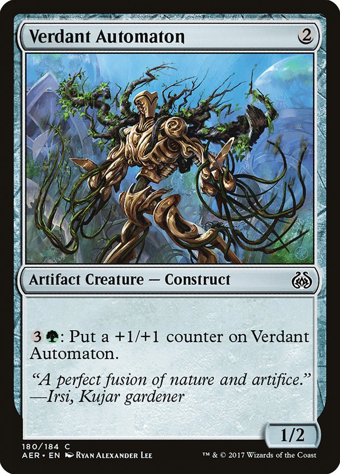 Verdant Automaton [Aether Revolt] | Card Merchant Takapuna