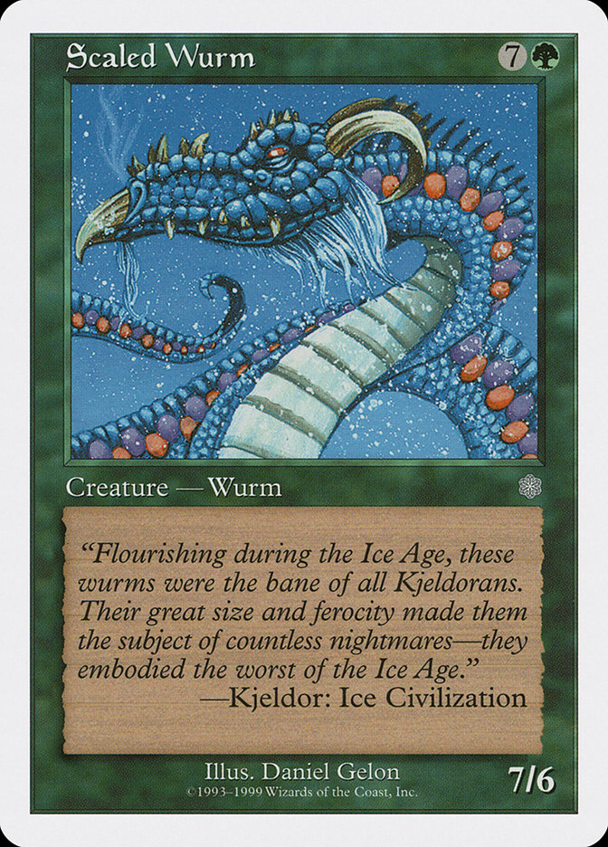 Scaled Wurm [Battle Royale] | Card Merchant Takapuna