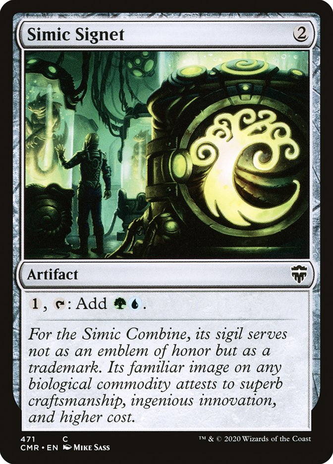 Simic Signet [Commander Legends] | Card Merchant Takapuna