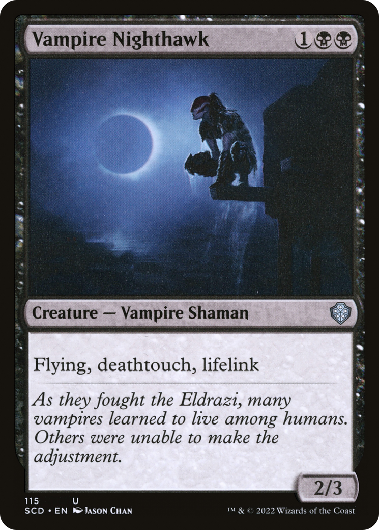 Vampire Nighthawk [Starter Commander Decks] | Card Merchant Takapuna