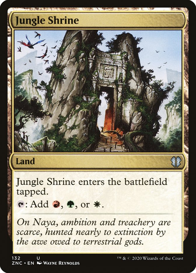 Jungle Shrine [Zendikar Rising Commander] | Card Merchant Takapuna