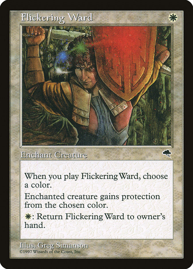 Flickering Ward [Tempest] | Card Merchant Takapuna