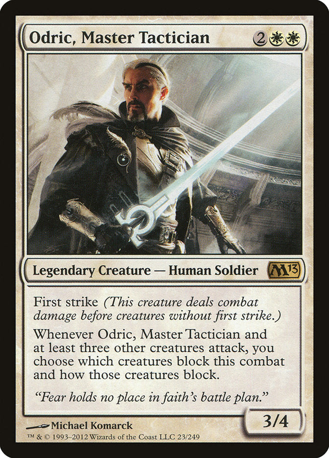 Odric, Master Tactician [Magic 2013] | Card Merchant Takapuna