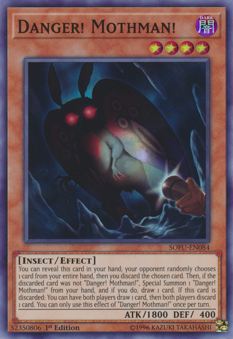 Danger! Mothman! [SOFU-EN084] Super Rare | Card Merchant Takapuna