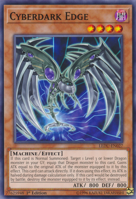 Cyberdark Edge [LEDU-EN027] Common | Card Merchant Takapuna