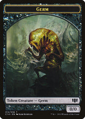 Stoneforged Blade // Germ Double-Sided Token [Commander 2014 Tokens] | Card Merchant Takapuna