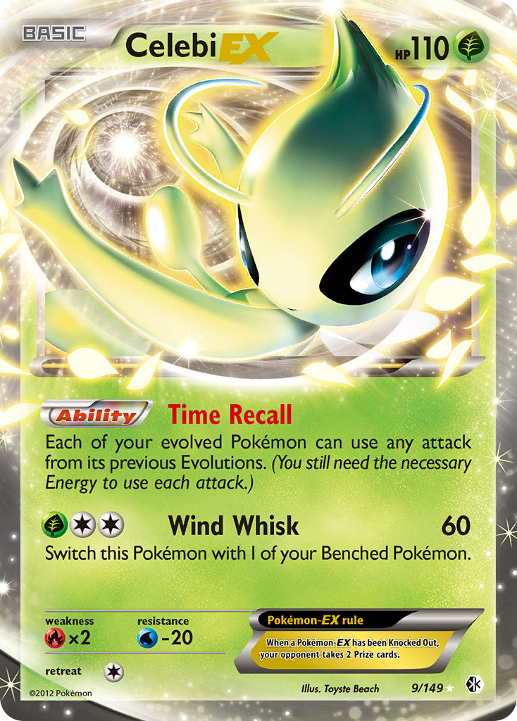 Celebi EX (9/149) [Black & White: Boundaries Crossed] | Card Merchant Takapuna