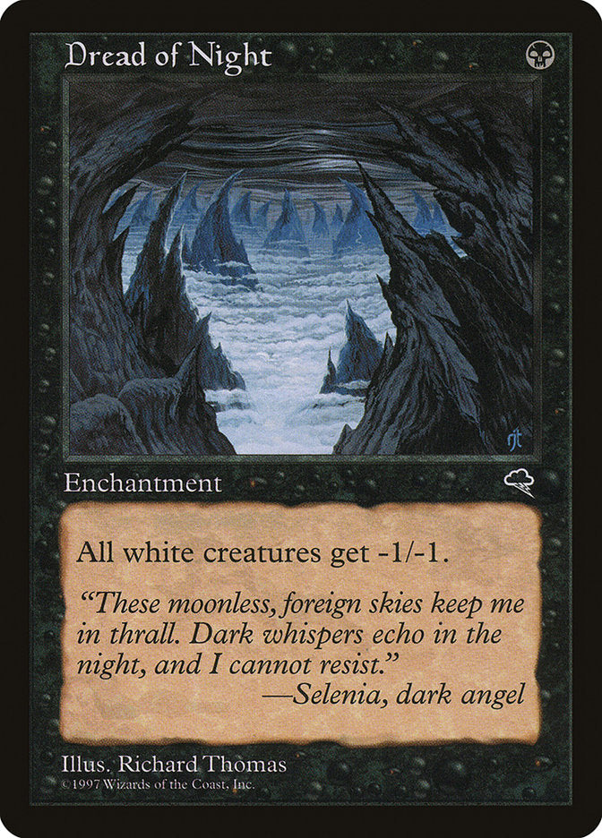 Dread of Night [Tempest] | Card Merchant Takapuna