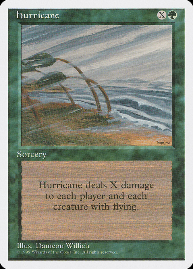 Hurricane [Fourth Edition] | Card Merchant Takapuna