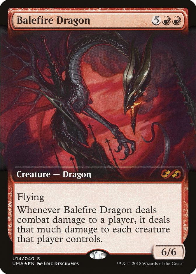 Balefire Dragon (Topper) [Ultimate Masters Box Topper] | Card Merchant Takapuna