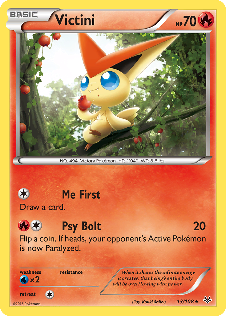 Victini (13/108) [XY: Roaring Skies] | Card Merchant Takapuna