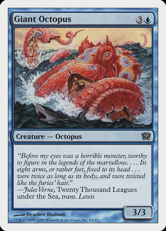 Giant Octopus [Ninth Edition] | Card Merchant Takapuna