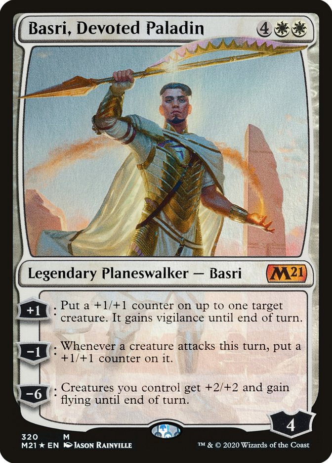 Basri, Devoted Paladin [Core Set 2021] | Card Merchant Takapuna