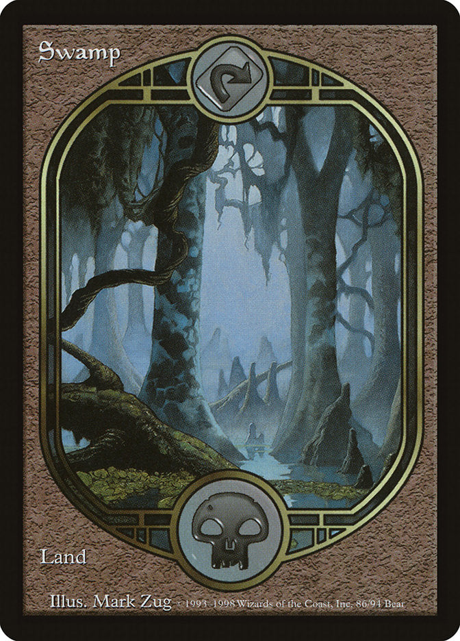 Swamp (86) [Unglued] | Card Merchant Takapuna