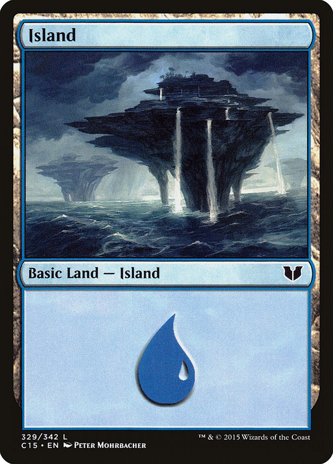 Island (329) [Commander 2015] | Card Merchant Takapuna