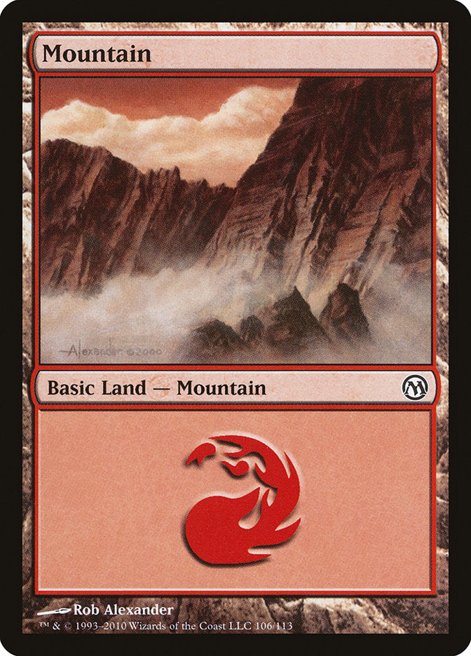 Mountain (106) [Duels of the Planeswalkers] | Card Merchant Takapuna