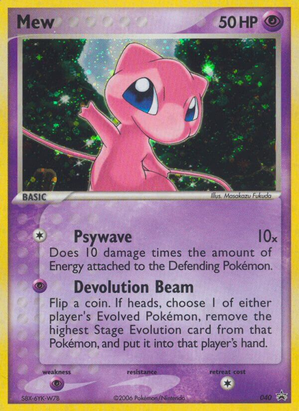 Mew (040) [Nintendo: Black Star Promos] | Card Merchant Takapuna