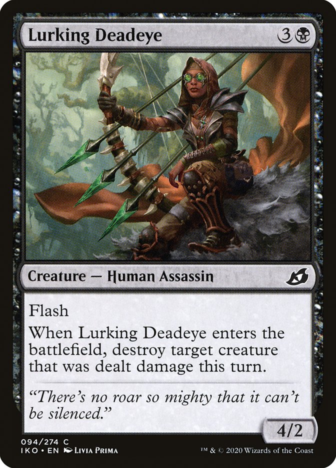 Lurking Deadeye [Ikoria: Lair of Behemoths] | Card Merchant Takapuna