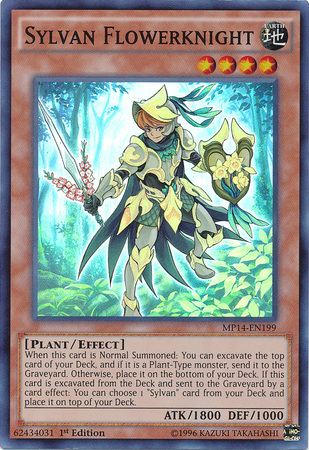 Sylvan Flowerknight [MP14-EN199] Super Rare | Card Merchant Takapuna