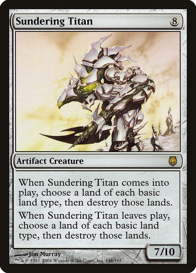 Sundering Titan [Darksteel] | Card Merchant Takapuna