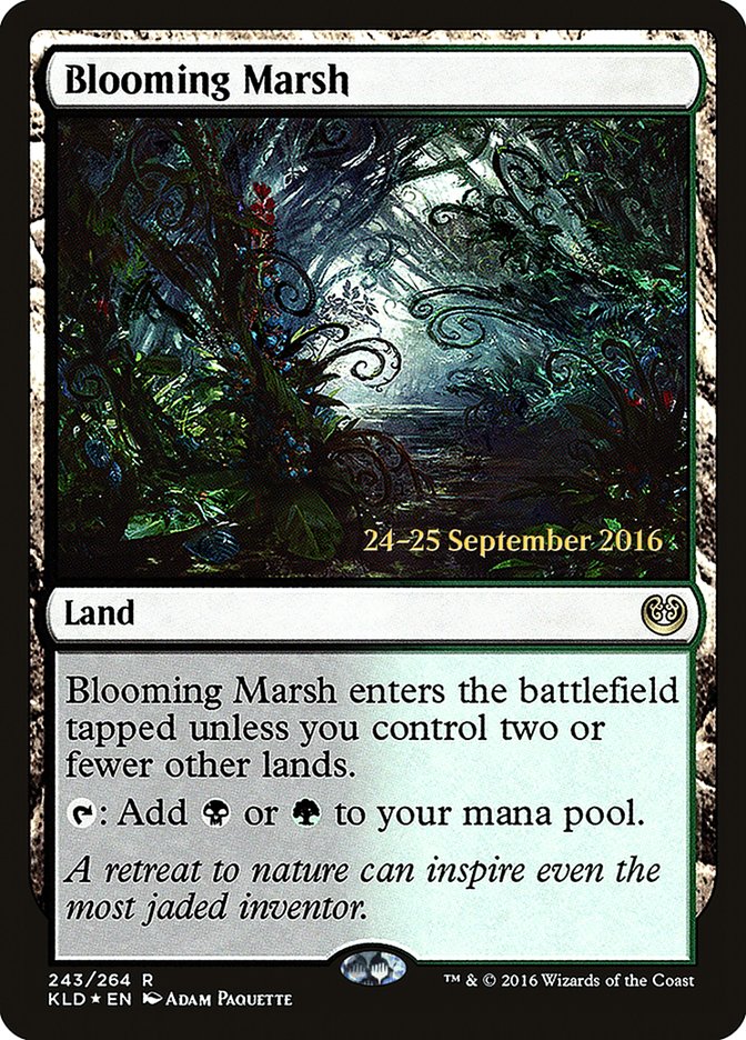 Blooming Marsh [Kaladesh Prerelease Promos] | Card Merchant Takapuna