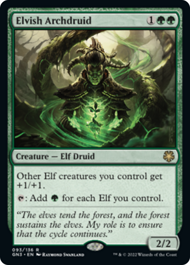 Elvish Archdruid [Game Night: Free-for-All] | Card Merchant Takapuna