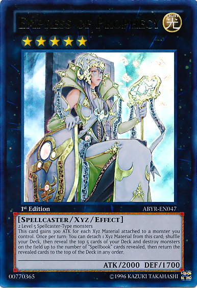 Empress of Prophecy [ABYR-EN047] Ultra Rare | Card Merchant Takapuna