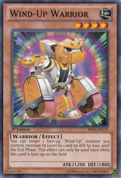 Wind-Up Warrior [BP01-EN170] Common | Card Merchant Takapuna