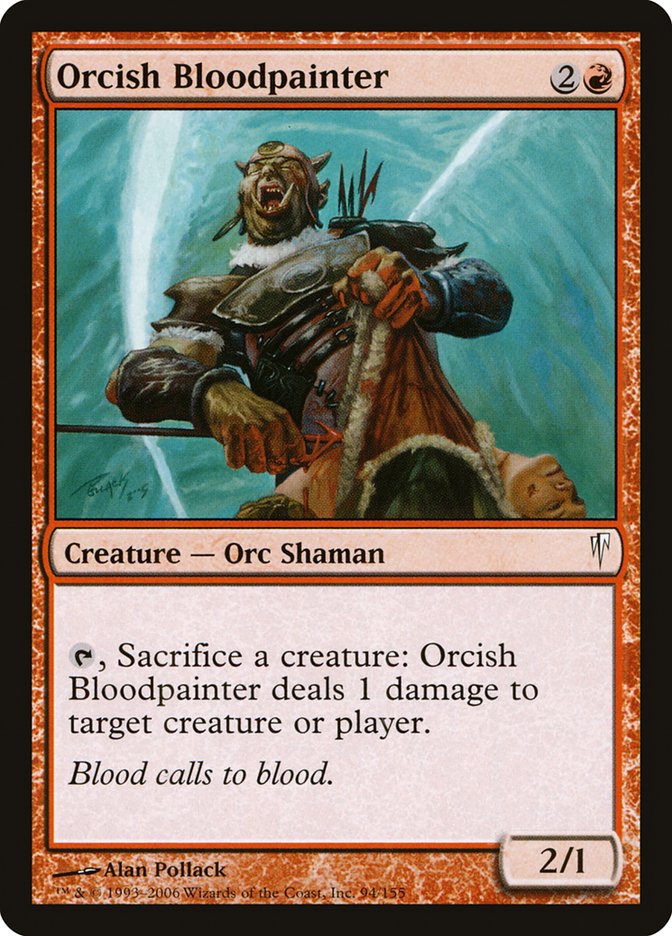 Orcish Bloodpainter [Coldsnap] | Card Merchant Takapuna