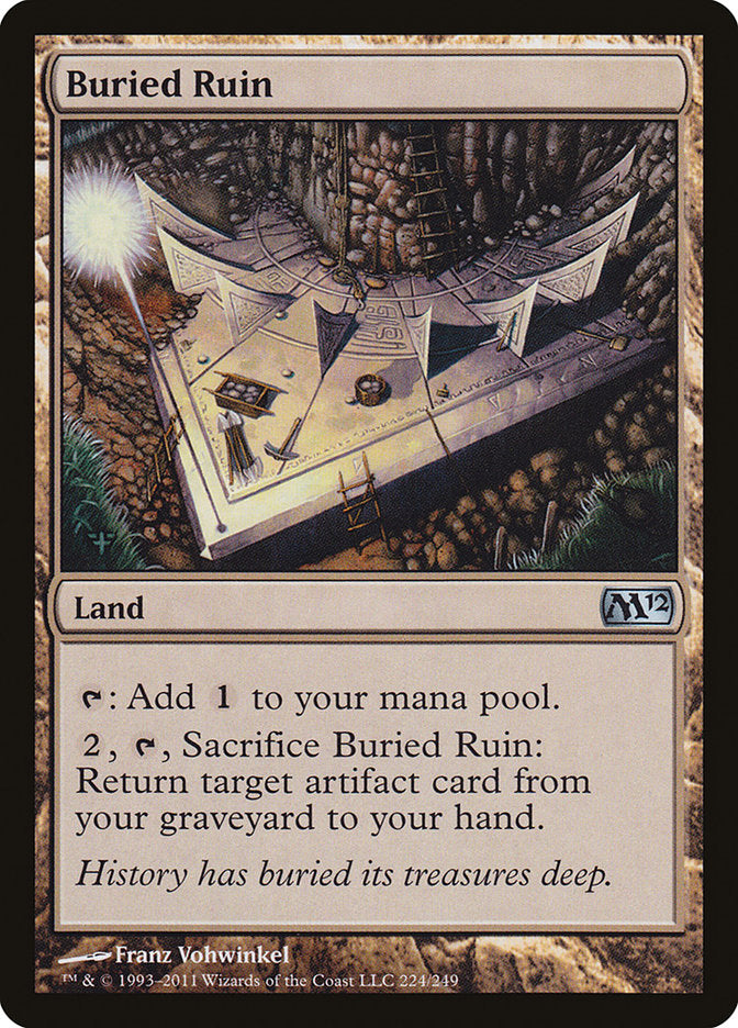 Buried Ruin [Magic 2012] | Card Merchant Takapuna