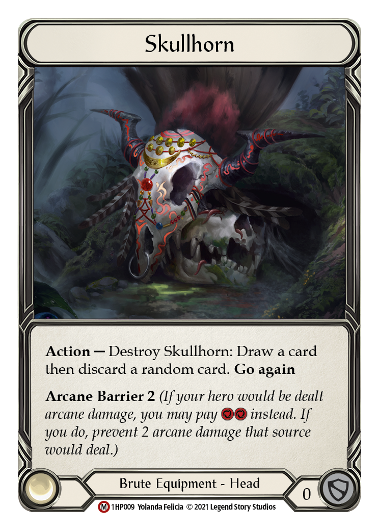 Skullhorn [1HP009] (History Pack 1) | Card Merchant Takapuna