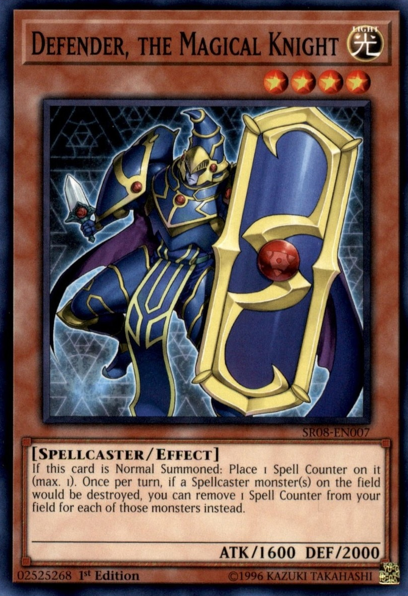 Defender, the Magical Knight [SR08-EN007] Common | Card Merchant Takapuna