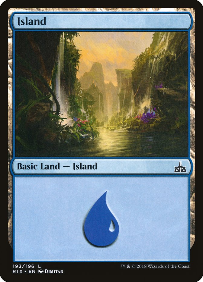 Island (193) [Rivals of Ixalan] | Card Merchant Takapuna