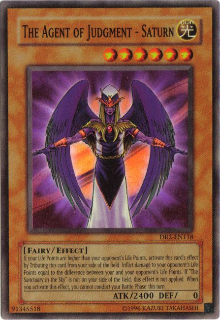 The Agent of Judgment - Saturn [DR2-EN118] Super Rare | Card Merchant Takapuna