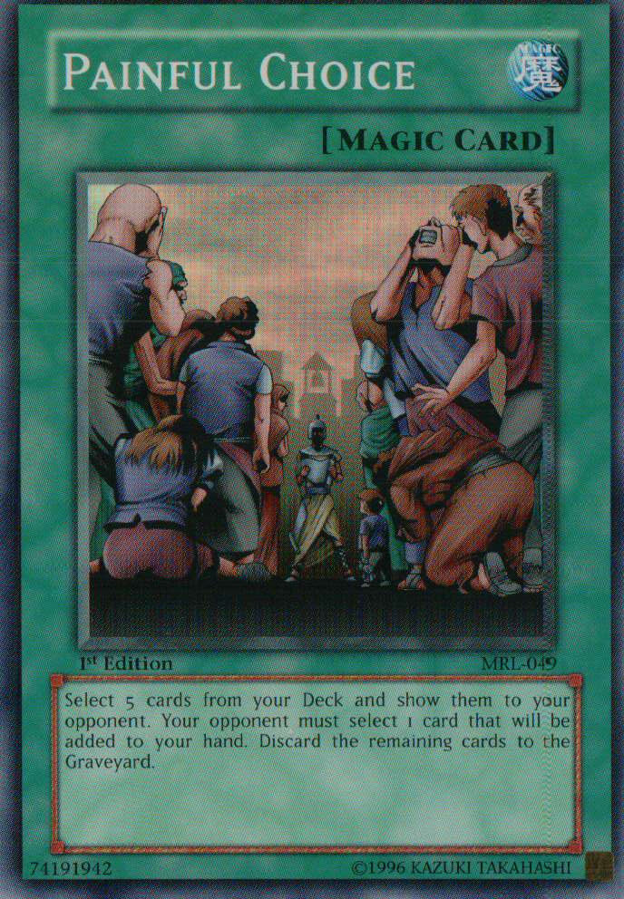 Painful Choice [MRL-049] Super Rare | Card Merchant Takapuna