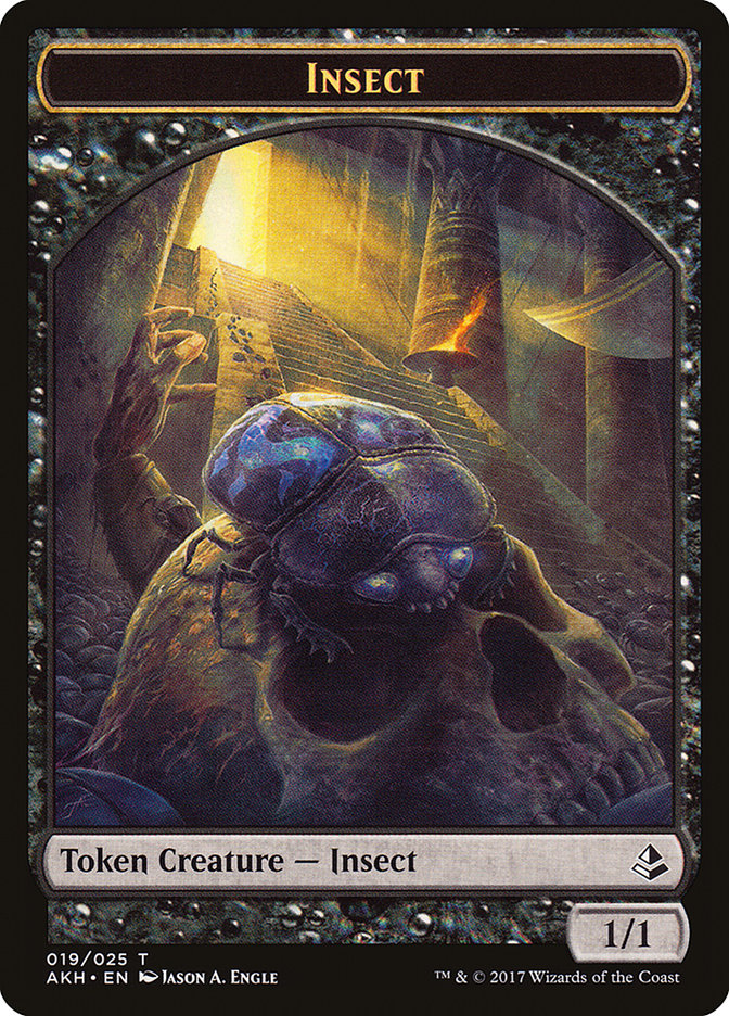 Insect Token [Amonkhet Tokens] | Card Merchant Takapuna